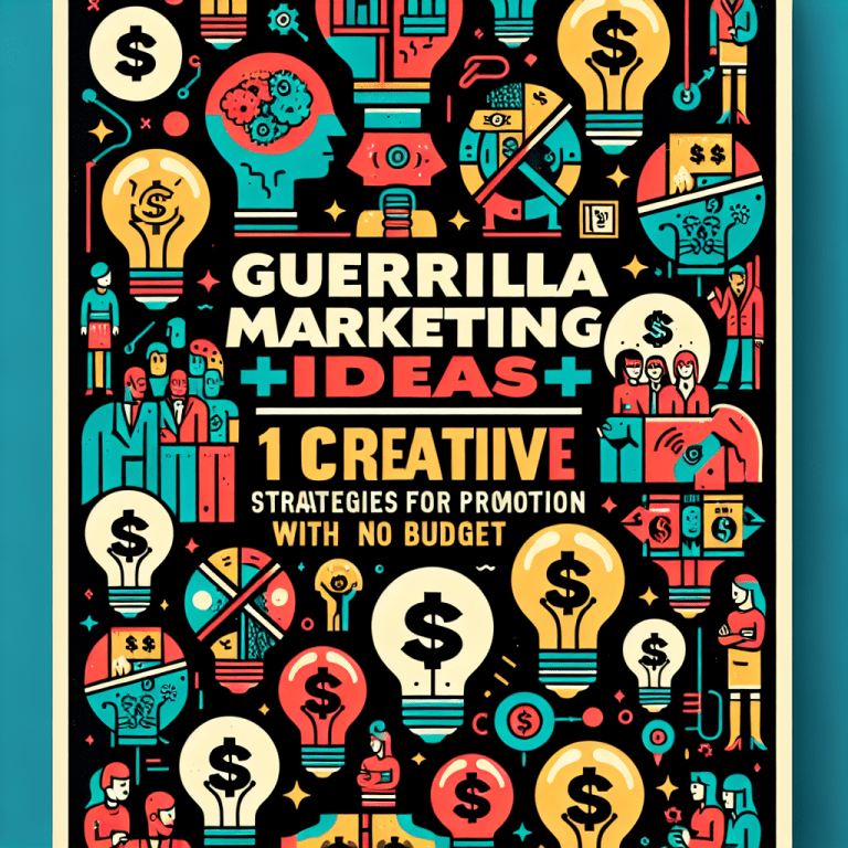 Генерация идей для партизанского маркетинга: 10 креативных стратегий для раскрутки без бюджета