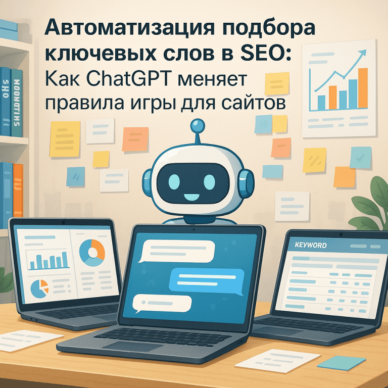 Автоматизация подбора ключевых слов в SEO: Как ChatGPT меняет правила игры для сайтов