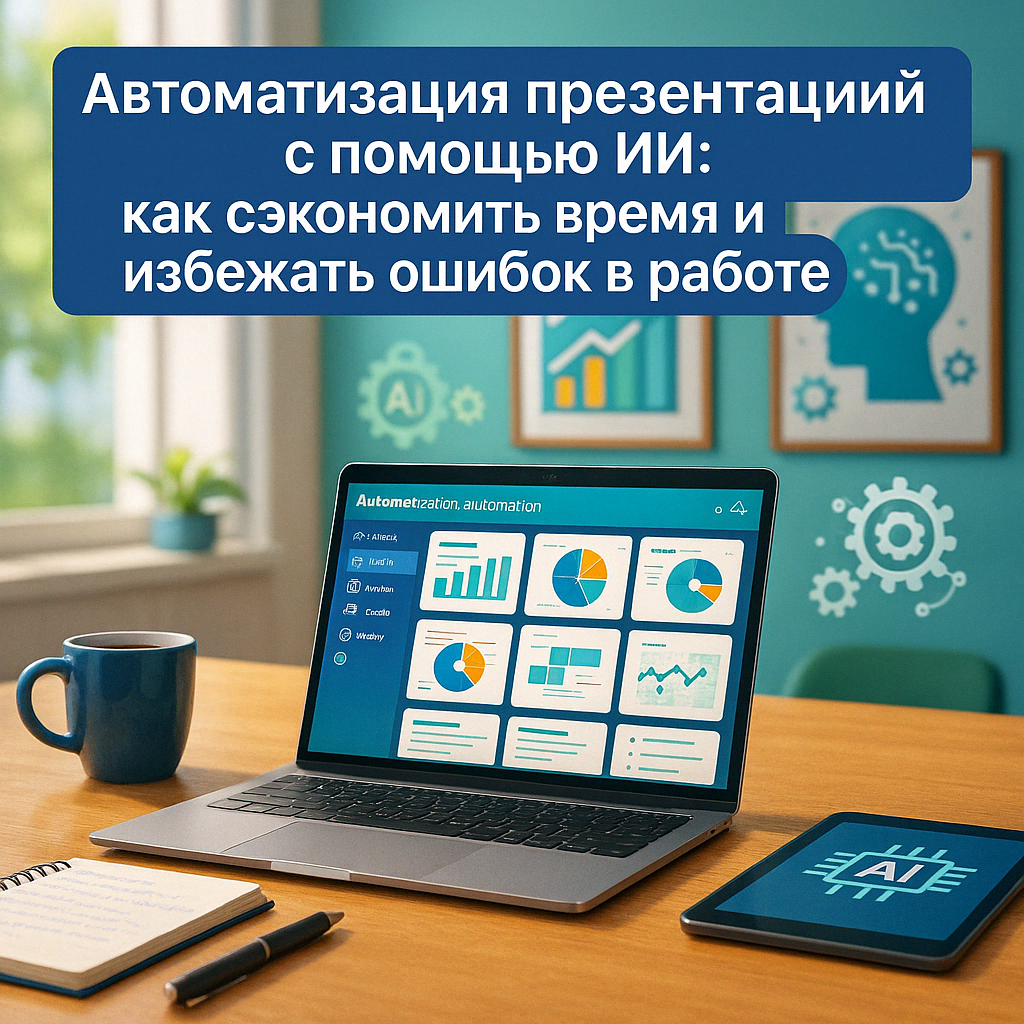 Автоматизация презентаций с помощью ИИ: как сэкономить время и избежать ошибок в работе