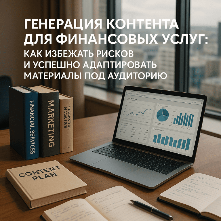Генерация контента для финансовых услуг: как избежать рисков и успешно адаптировать материалы под аудиторию