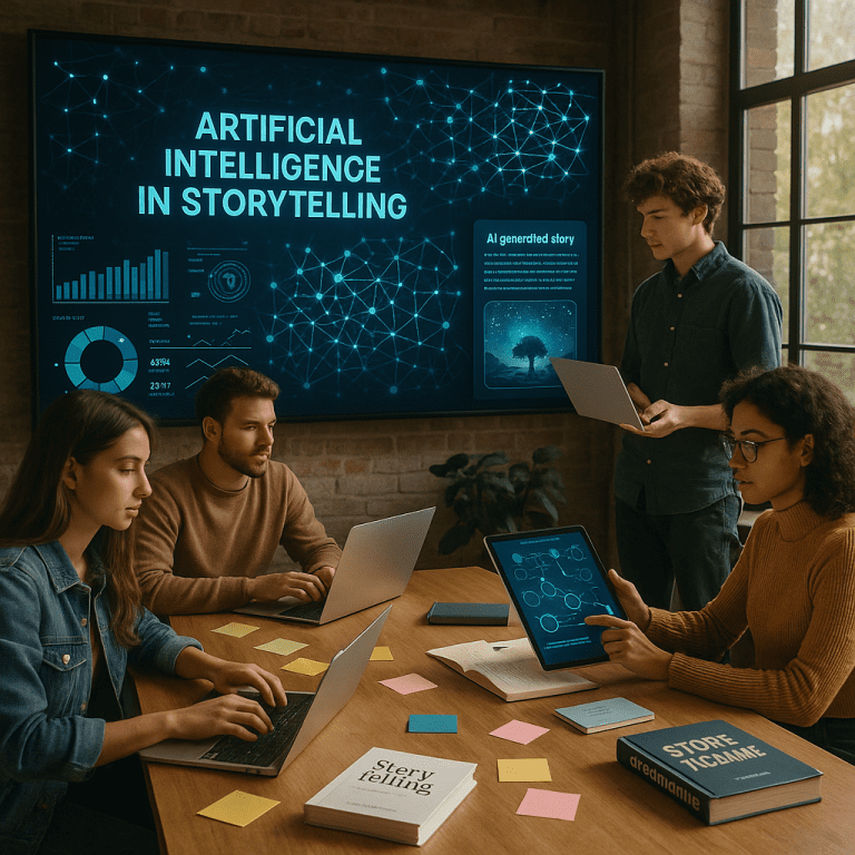 Искусственный интеллект в сторителлинге: как нейросети трансформируют создание контента и повышают продажи бизнеса