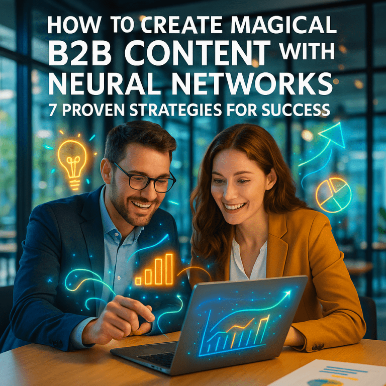 Как создать магический контент для B2B с помощью нейросетей: 7 проверенных стратегий для успеха