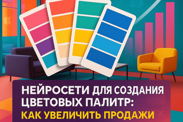 Нейросети для создания цветовых палитр: Как увеличить продажи вашего бренда на 15% за один месяц