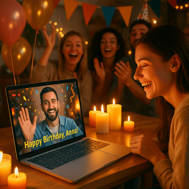 Персонализированные видео-поздравления: как нейросети меняют подход к торжествам и делают каждый момент особенным