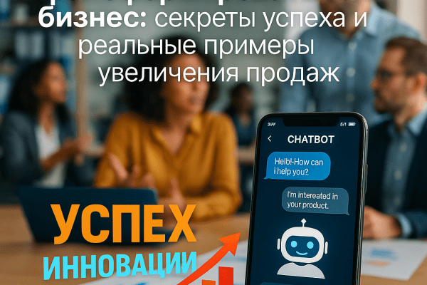 Как AI-чат-боты могут трансформировать ваш бизнес: секреты успеха и реальные примеры увеличения продаж