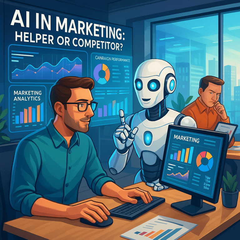 AI в маркетинге: помощник или конкурент для специалистов? Узнайте, как адаптироваться!