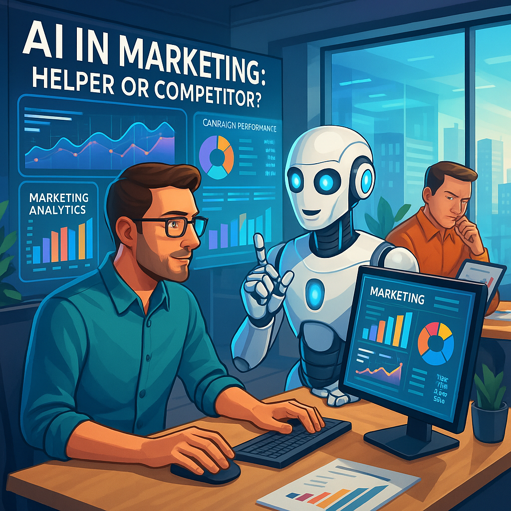 AI в маркетинге: помощник или конкурент для специалистов? Узнайте, как адаптироваться!