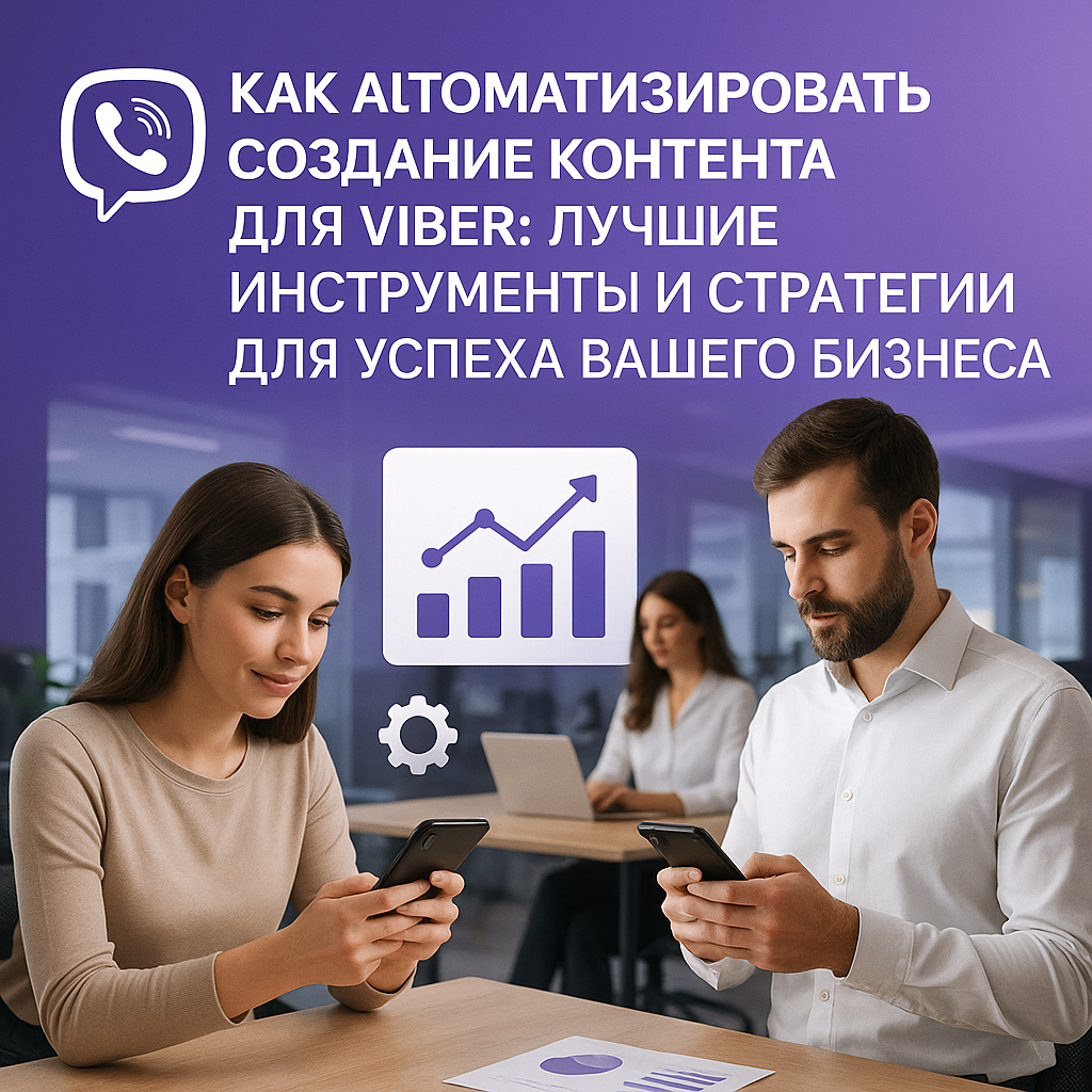 Как автоматизировать создание контента для Viber: лучшие инструменты и стратегии для успеха вашегo бизнеса
