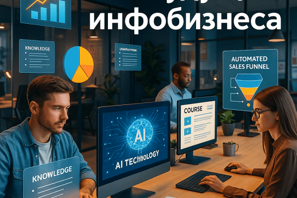 Будущее инфобизнеса: как AI-курсы и автономные воронки революционизируют обучение и продажи