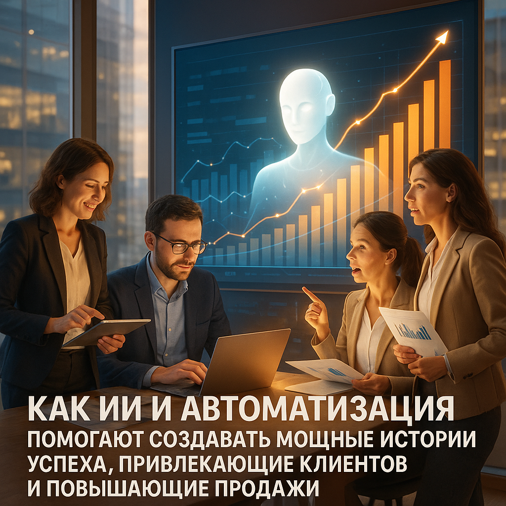 Как ИИ и автоматизация помогают создавать мощные истории успеха, привлекающие клиентов и повышающие продажи