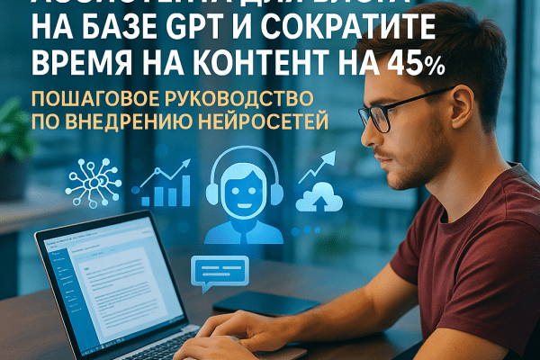 Создайте идеального ассистента для блога на базе GPT и сократите время на контент на 45%: пошаговое руководство по внедрению нейросетей