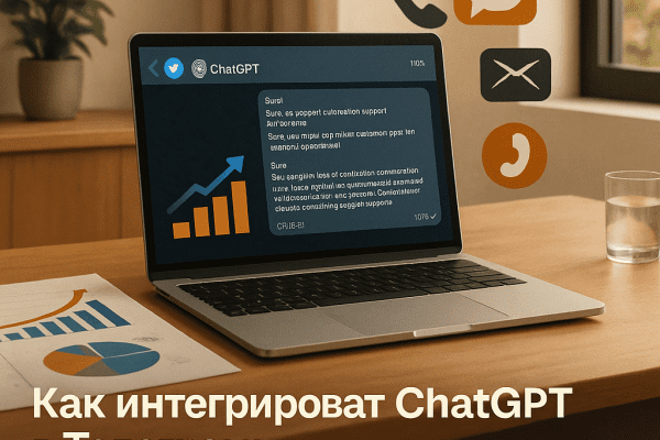 Как интегрировать ChatGPT в Телеграм: практическое руководство для бизнеса, чтобы увеличить продажи и автоматизировать поддержку клиентов