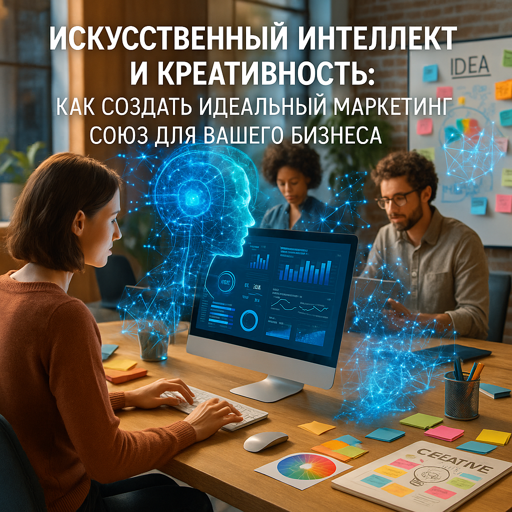 Искусственный интеллект и креативность: как создать идеальный маркетинговый союз для вашего бизнеса