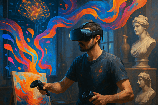 Искусство в эпоху технологий: как нейросети и VR меняют наше восприятие культуры Искусство в эпоху технологий: как нейросети и VR меняют наше восприятие культуры