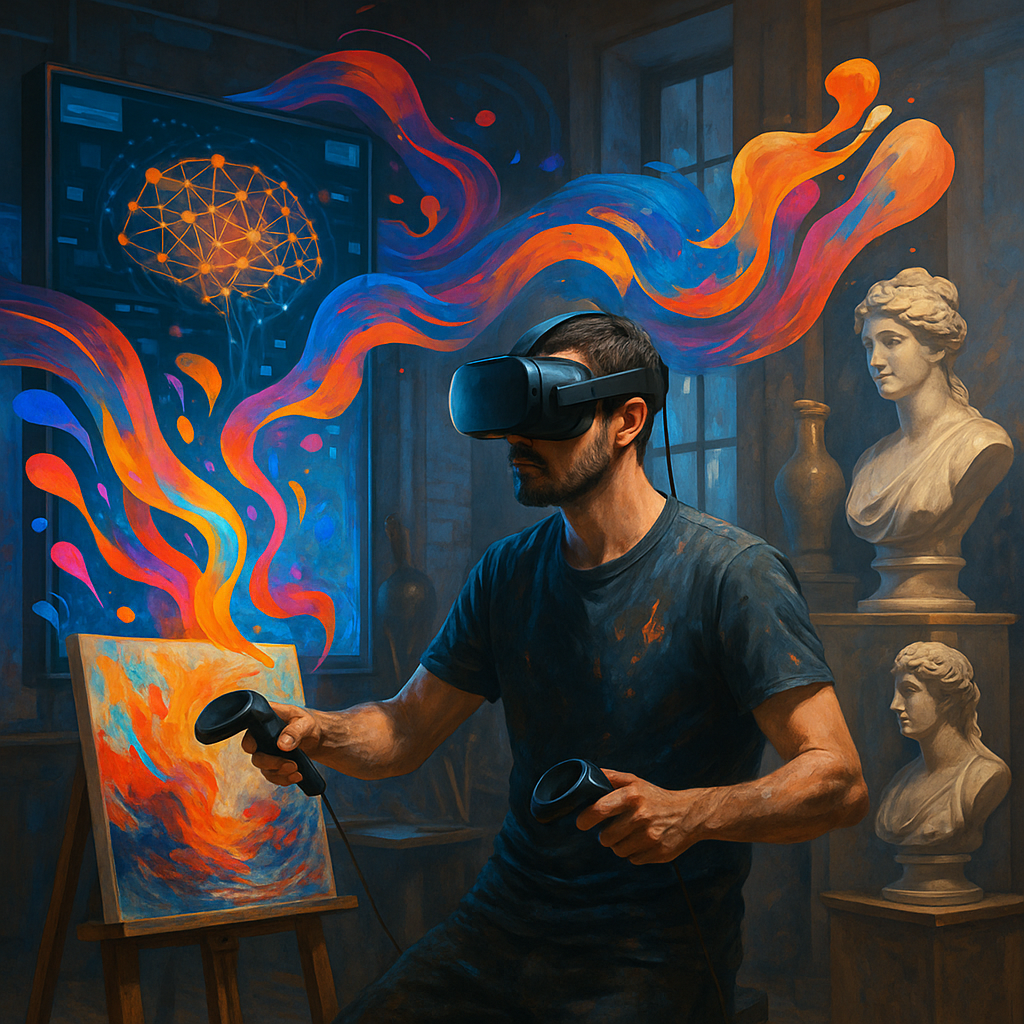 Искусство в эпоху технологий: как нейросети и VR меняют наше восприятие культуры