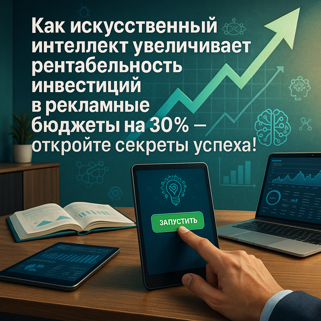 Как искусственный интеллект увеличивает рентабельность инвестиций в рекламные бюджеты на 30% — откройте секреты успеха!