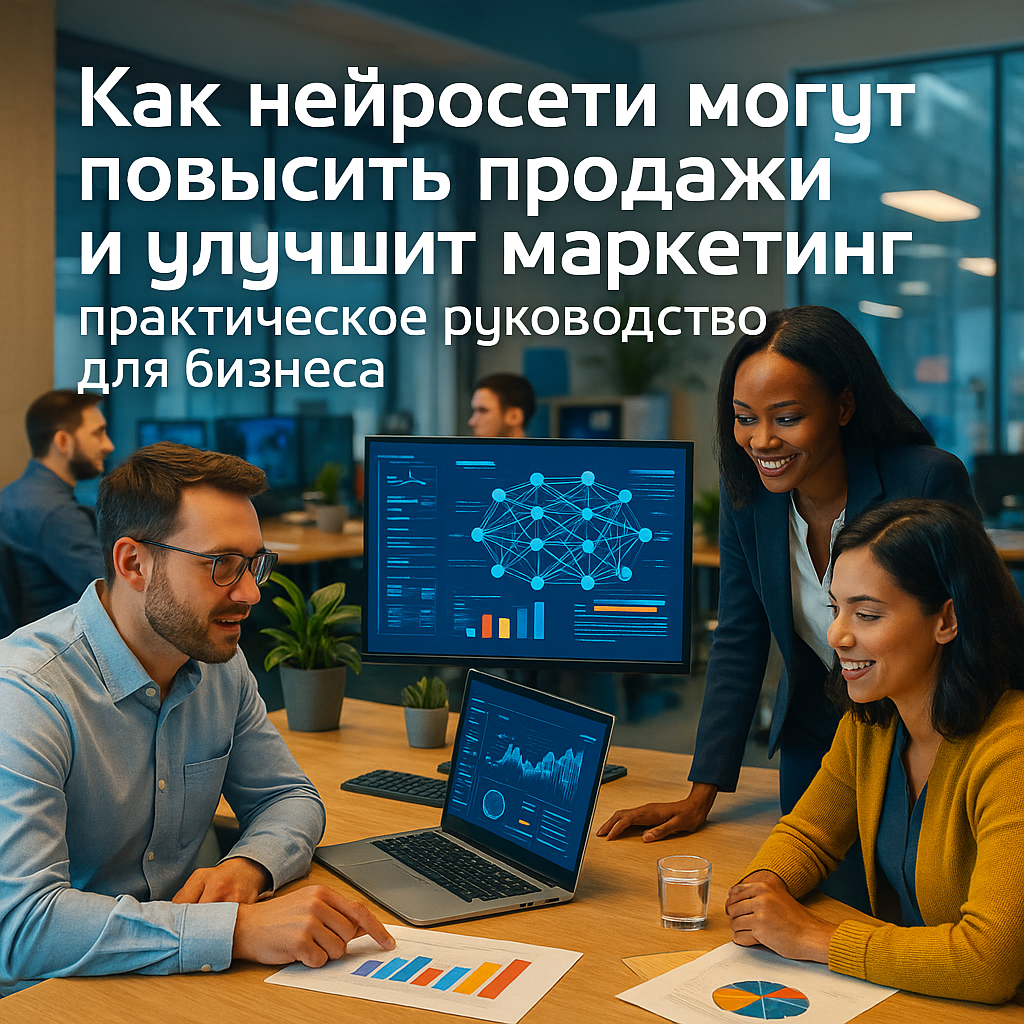 Как нейросети могут повысить продажи и улучшить маркетинг: практическое руководство для бизнеса