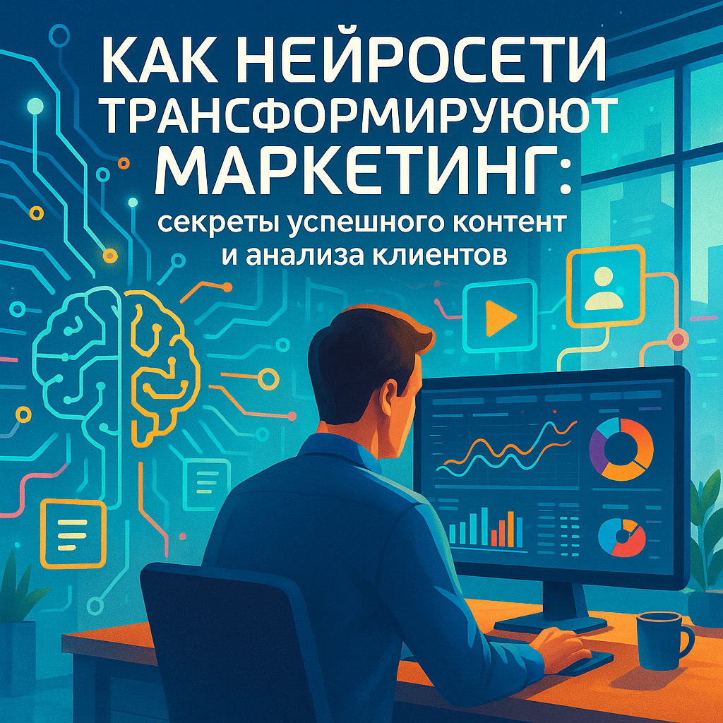 Как нейросети трансформируют маркетинг: секреты успешного контента и анализа клиентов