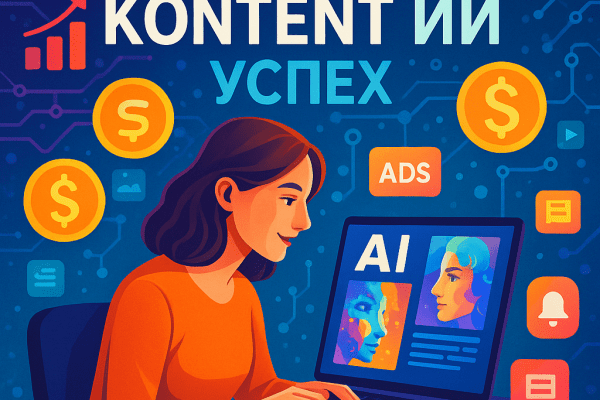 Как зарабатывать на контенте, созданном ИИ: 7 проверенных способов монетизации для каждого!