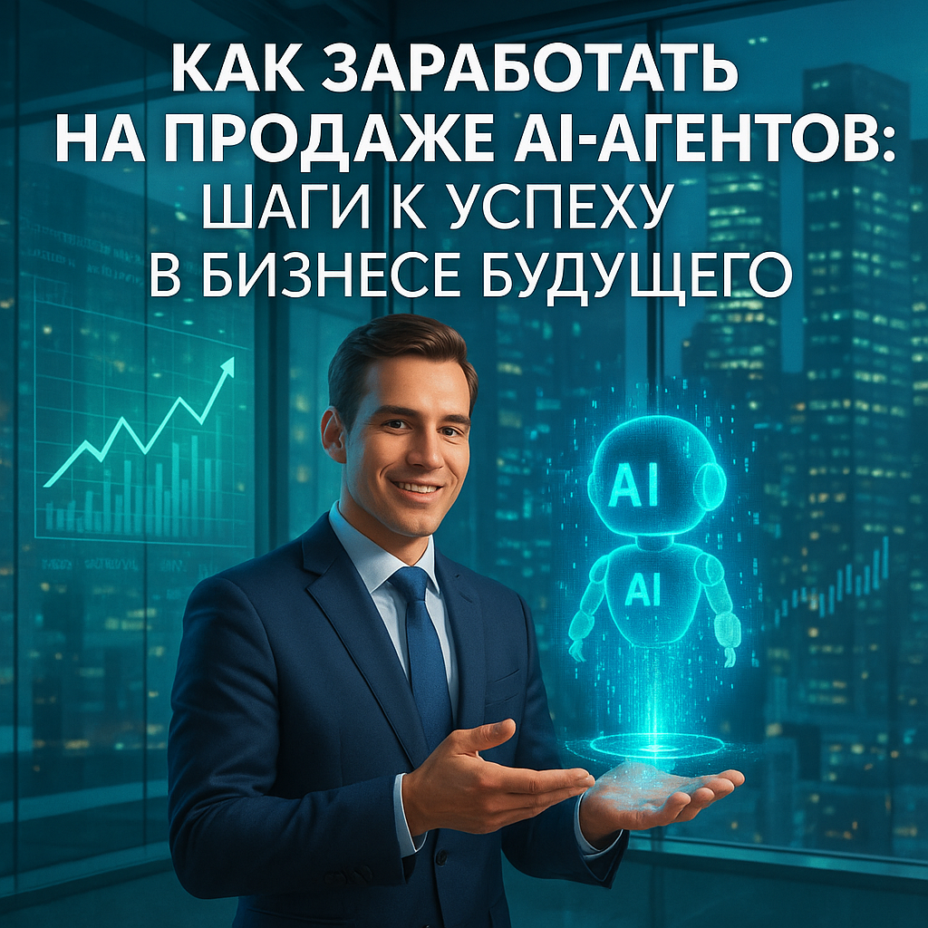 Как заработать на продаже AI-агентов: шаги к успеху в бизнесе будущего