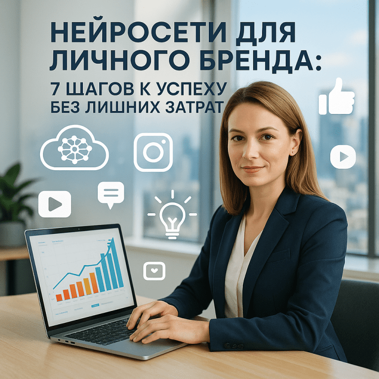 Нейросети для личного бренда: 7 шагов к успеху без лишних затрат