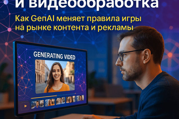 Нейросети и видеообработка: как GenAI меняет правила игры на рынке контента и рекламы
