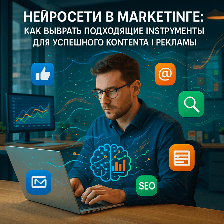 Нейросети в маркетинге: как выбрать подходящие инструменты для успешного контента и рекламы