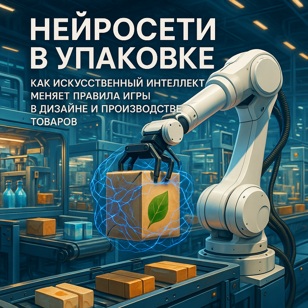 Нейросети в упаковке: как искусственный интеллект меняет правила игры в дизайне и производстве товаров
