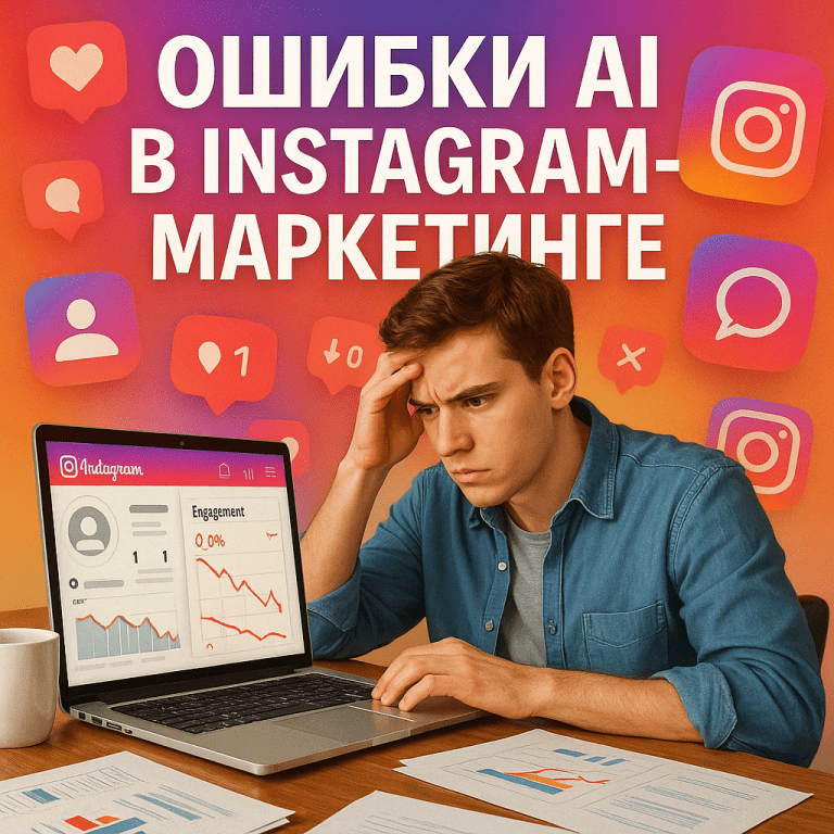 Ошибки AI в Instagram-маркетинге: что мешает вашему успеху и как это исправить
