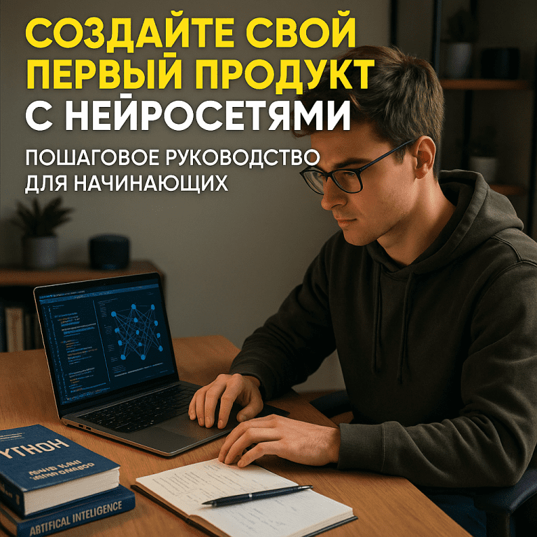 Создайте свой первый продукт с нейросетями: пошаговое руководство для начинающих