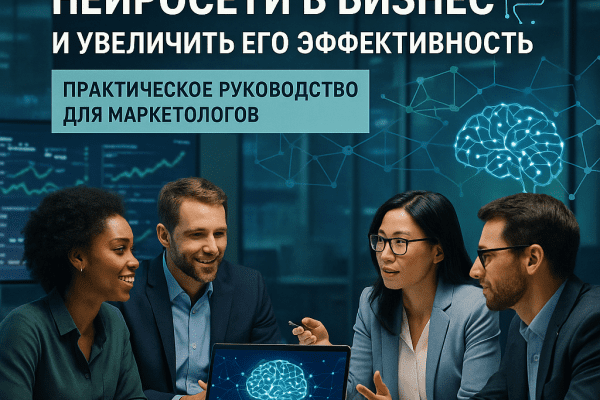 Как внедрить нейросети в бизнес и увеличить его эффективность: практическое руководство для маркетологов