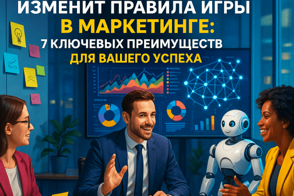 Как внедрение нейросетей в бизнес изменит правила игры в маркетинге: 7 ключевых преимуществ для вашего успеха