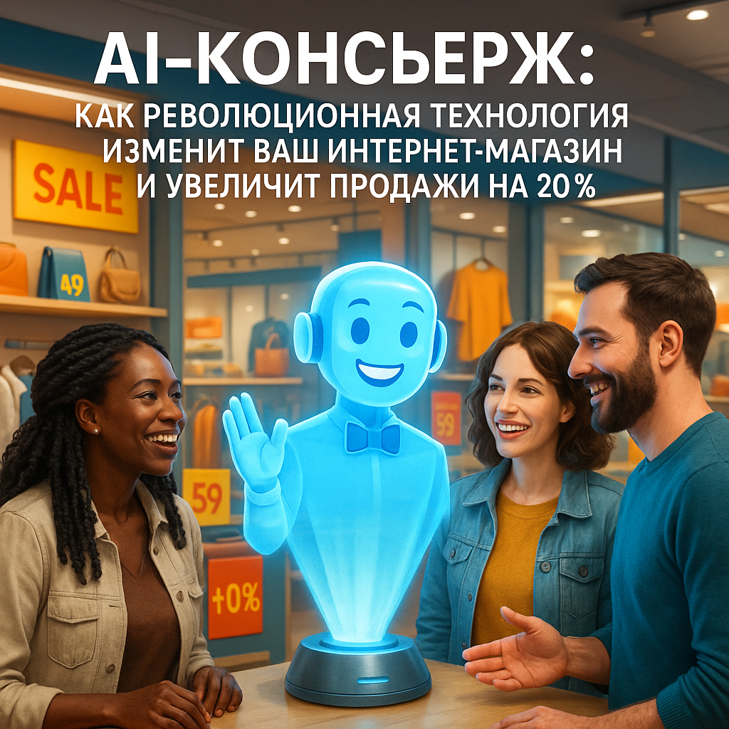 AI-консьерж: как революционная технология изменит ваш интернет-магазин и увеличит продажи на 20%
