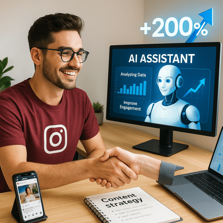 Как создать AI-помощника для блога в Instagram и повысить вовлеченность аудитории на 200%?