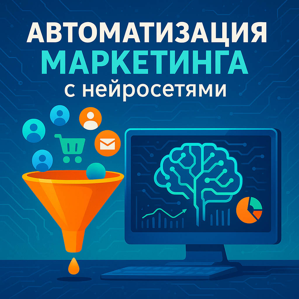 Автоматизация маркетинга с нейросетями: как создать автоворонку, которая будет работать за вас