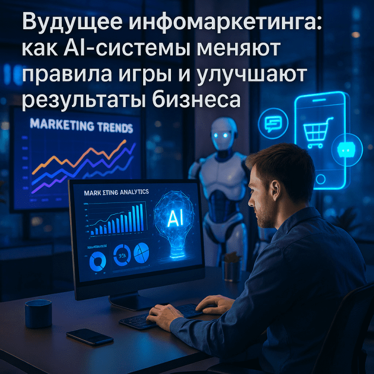 Будущее инфомаркетинга: как AI-системы меняют правила игры и улучшают результаты бизнеса