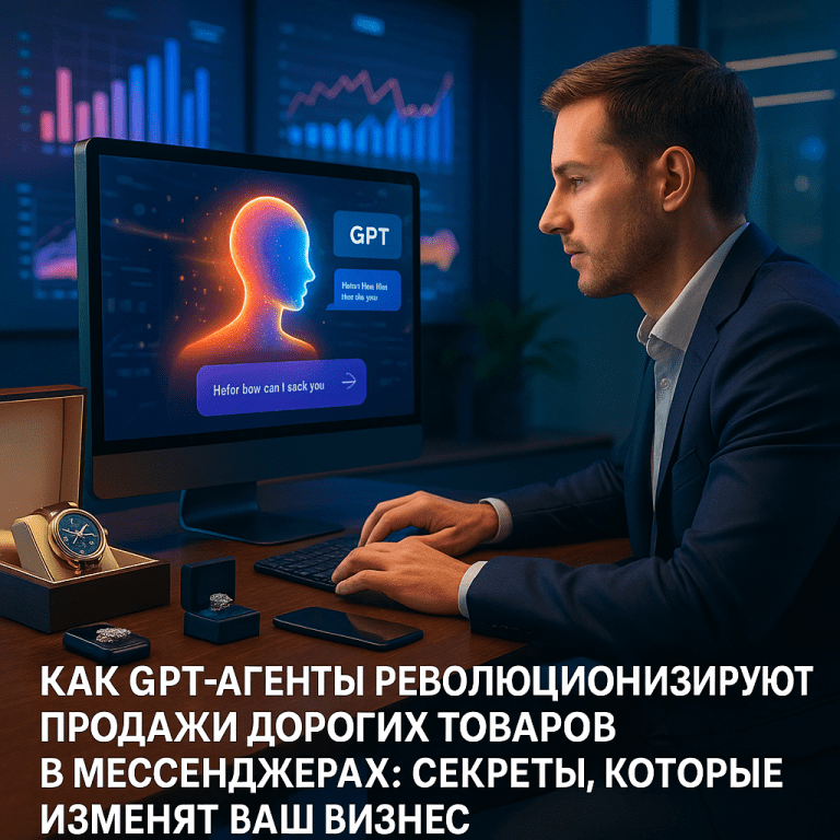 Как GPT-агенты революционизируют продажи дорогих товаров в мессенджерах: секреты, которые изменят ваш бизнес