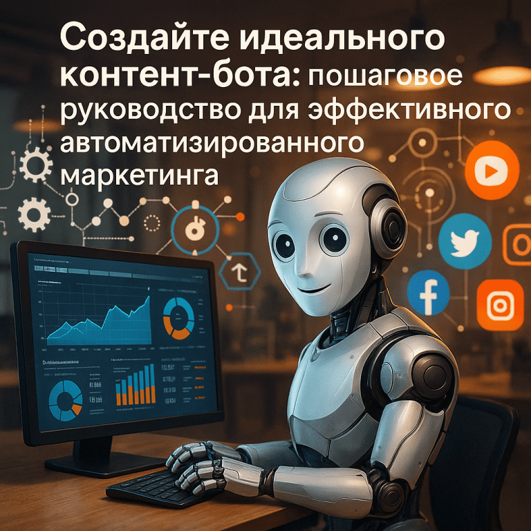 Создайте идеального контент-бота: пошаговое руководство для эффективного автоматизированного маркетинга
