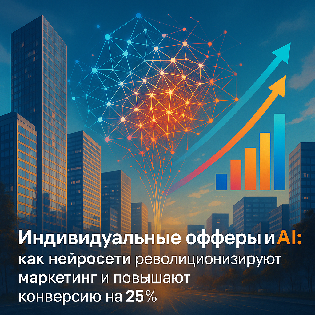 Индивидуальные офферы и AI: как нейросети революционизируют маркетинг и повышают конверсию на 25%