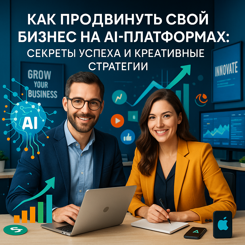 Как продвинуть свой бизнес на AI-платформах: секреты успеха и креативные стратегии