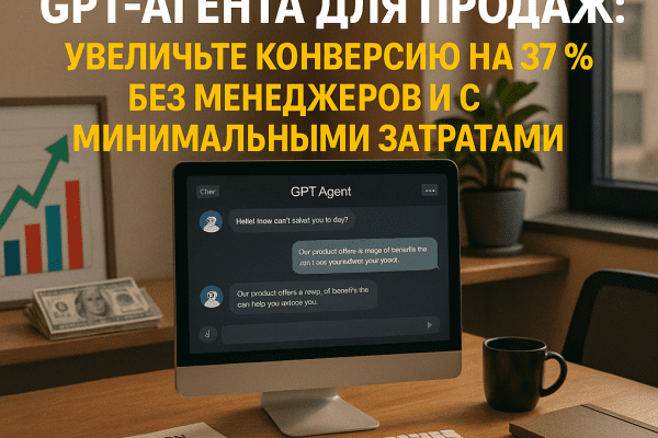 Как создать GPT-агента для продаж: увеличьте конверсию на 37% без менеджеров и с минимальными затратами