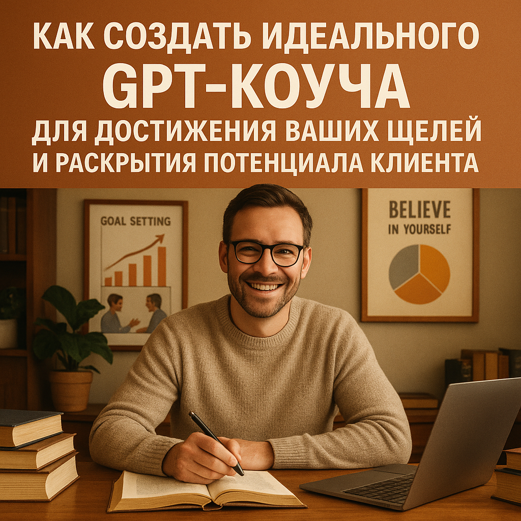 Как создать идеального GPT-коуча для достижения ваших целей и раскрытия потенциала клиента