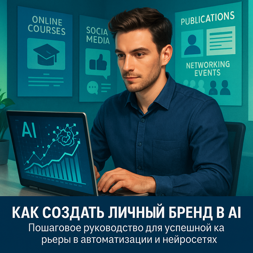 Как создать личный бренд в AI: пошаговое руководство для успешной карьеры в автоматизации и нейросетях