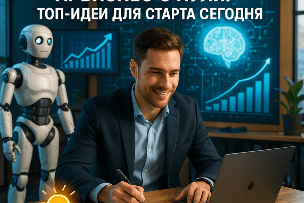 Как создать прибыльный AI-бизнес с нуля: топ-идеи для старта сегодня