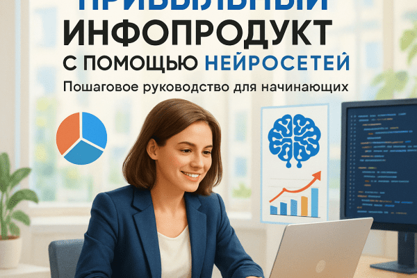 Как создать прибыльный инфопродукт с помощью нейросетей: пошаговое руководство для начинающих