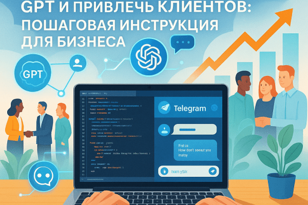 Как создать успешного Telegram-бота с интеграцией GPT и привлечь клиентов: пошаговая инструкция для бизнеса