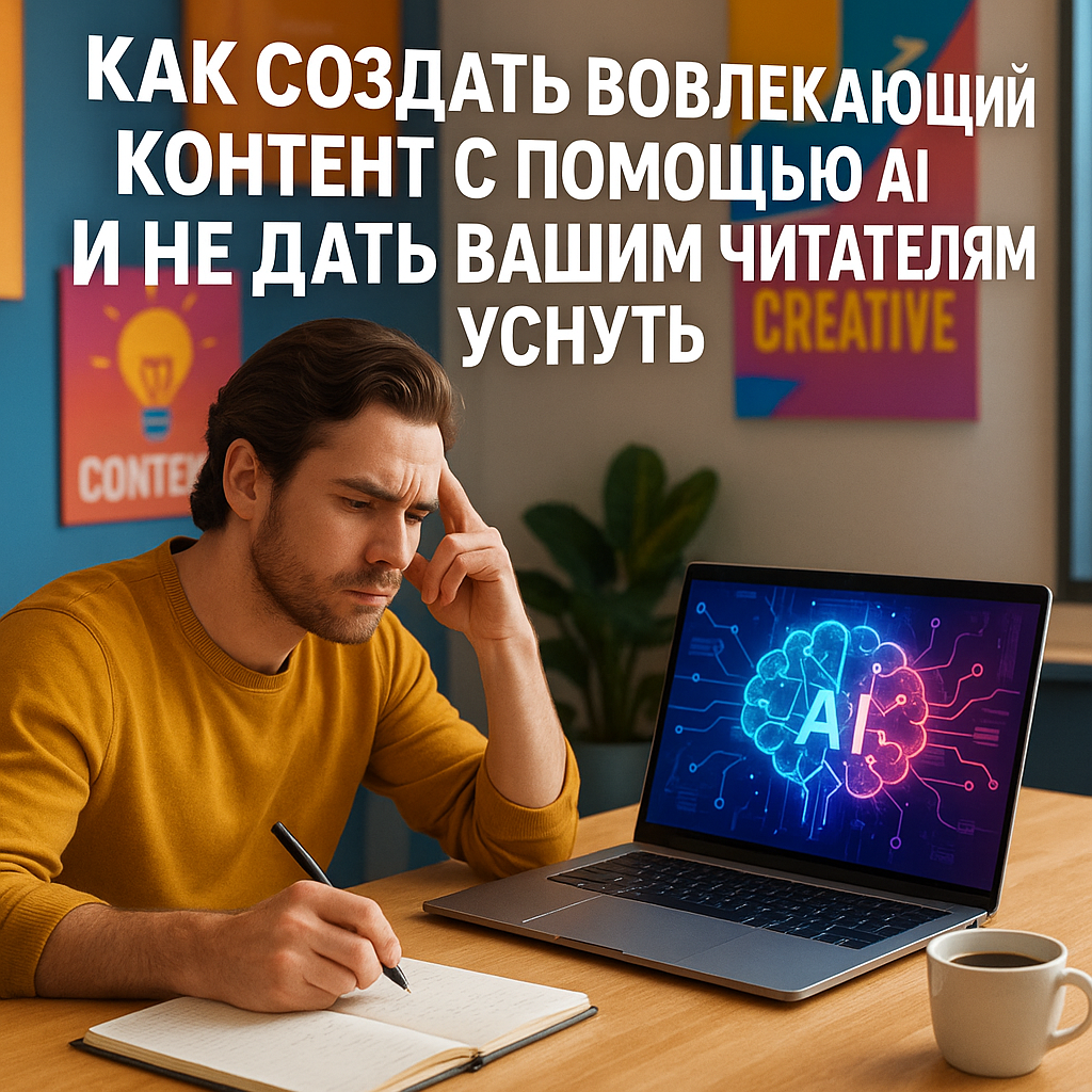 Как создать вовлекающий контент с помощью AI и не дать вашим читателям уснуть?
