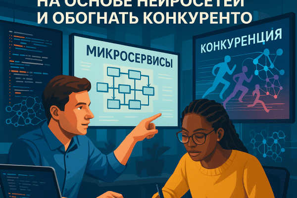 Как за несколько шагов запустить микросервисы на основе нейросетей и обогнать конкурентов