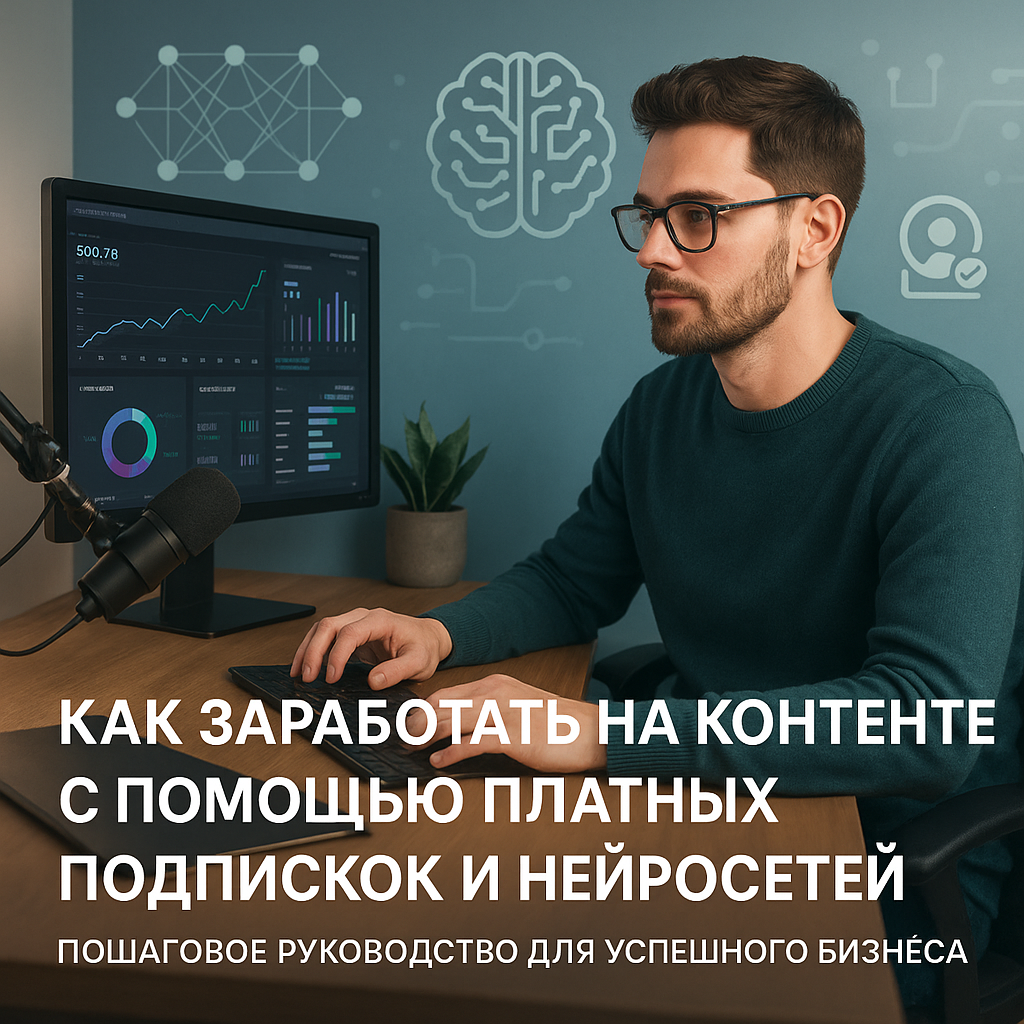 Как заработать на контенте с помощью платных подписок и нейросетей: пошаговое руководство для успешного бизнеса