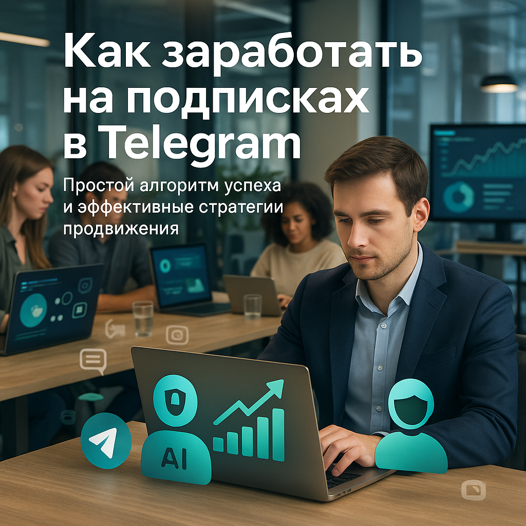 Как заработать на подписках в Telegram с помощью AI-агентов: простой алгоритм успеха и эффективные стратегии продвижения